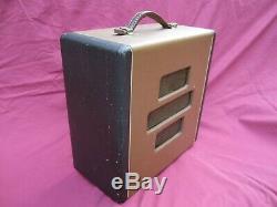 Vintage'50s Valco Supro Oahu National Amplifier Extension Speaker Amp Cabinet