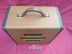 Vintage'50s Valco Supro Oahu National Amplifier Extension Speaker Amp Cabinet