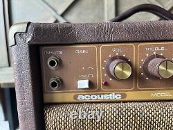 Vintage ACOUSTIC G20-110 Guitar Amplifier USED Amp PARTIALLY TESTED, SOLD AS IS