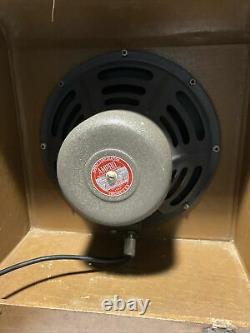 Vintage Ampro 16641 12 in. Speaker withCabinet 1956. Vintage Guitar amp speaker