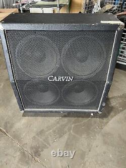 Vintage Carvin 412 guitar speakers 400W