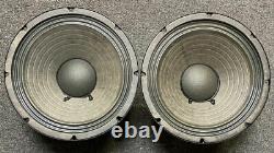 Vintage Eminence Music Man 10 8ohm Alnico Speakers