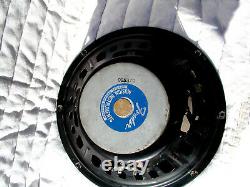 Vintage Fender Blue Label Speaker, 12, 8 Ohm (excellent)