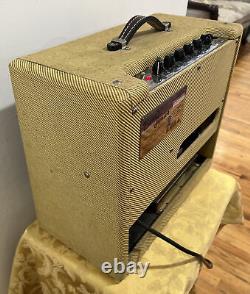 Vintage Fender Blues Junior PR-295 Tube Guitar Amp