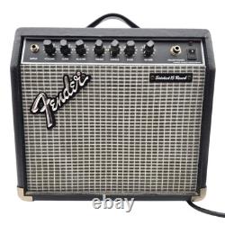 Vintage Fender Sidekick 15 Reverb Guitar Amplifier Made In Taiwan Turns On