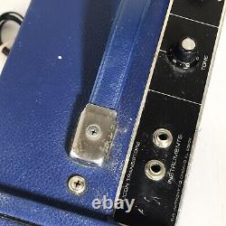 Vintage Harmony Solid State Amplifier H1516 Blue Speaker Guitar