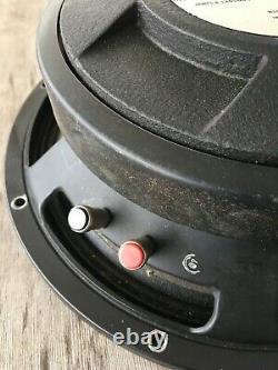 Vintage JBL E120-8 12 8-ohm Loudspeaker Tested