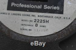 Vintage JBL Professional Series 2225H 15 Guitar Amplifier Amp Speaker 2225-H