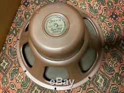 Vintage Jensen ST-600 Curved Cone 15 Speaker for Guitar Tube Amplifier