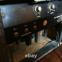 Vintage Kay guitar Amplifier with new Speaker 3 prong plug