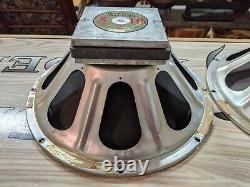 Vintage PAIR 15 Standel Trusonic El Monte 8 ohm Guitar Amplifier Speakers S115