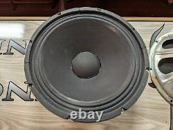 Vintage PAIR 15 Standel Trusonic El Monte 8 ohm Guitar Amplifier Speakers S115