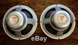 Vintage Pre Rola Celestion P44 Alnico 12 Inch Speakers Thames Ditton Surrey Uk