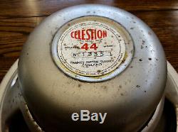 Vintage Pre Rola Celestion P44 Alnico 12 Inch Speakers Thames Ditton Surrey Uk