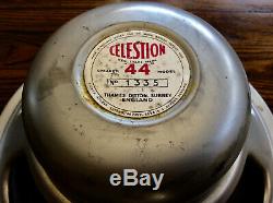 Vintage Pre Rola Celestion P44 Alnico 12 Inch Speakers Thames Ditton Surrey Uk