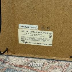 Vintage Regal RE-109 Tremolo Amplifier Guitar Amp Made in USA- Please READ