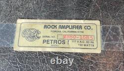 Vintage Rock Amps Petros 1 Battery Powered Guitar Amplifier Working