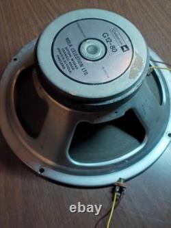 Vintage Rola Celestion England G12-80 12 Electric Guitar Amplifier Amp Speaker