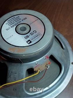 Vintage Rola Celestion England G12-80 12 Electric Guitar Amplifier Amp Speaker