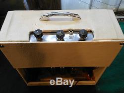 Vintage Tube Amp 1X8 & 1X4 Speakers 2X 6V6GT Guitar or Harmonica Custom Shop