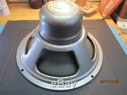 Vintage Vox Silver Bell 12 -T1088 Speaker Rare and clean-8 ohm-from Beatle cab