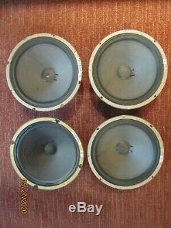 Vintage Vox Silver Bell 12 -T1088 Speaker Rare and clean-8 ohm-from Beatle cab