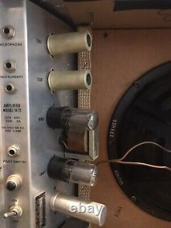 Vintage sears silvertone tube amp, 1472 jensen c12r c7271 speaker