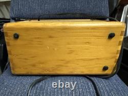 Yamaha G-5 Guitar Amp 1980s Nippon Gakki Working Spring Reverb Natural Wood