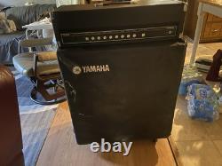 Yamaha G100 /50 Amplifier Head And 4-12 Speaker Cabinet 1977 Original Owner, cov