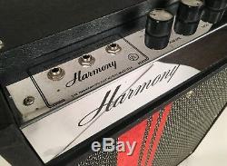 1960 Harmony 530 Solid State Basse Ampli Avec 1x15 Jensen Président