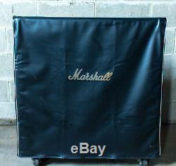 1970 Marshall Big M 4 X 12 Guitar Speaker Cabinet Celestion G12h-80 Avec Couvercle