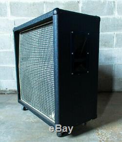 1970 Marshall Big M 4 X 12 Guitar Speaker Cabinet Celestion G12h-80 Avec Couvercle