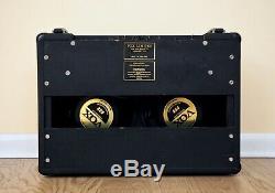 1981 Vox V15 Vintage 2x10 Tube Amplifier Uk-made El84 Avec Fane Haut-parleurs, Ac15