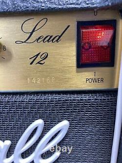 1986 Marshall Lead 12 5005 Amplificateur De Guitare Combo Celestion 10 Pouces Haut-parleur Amp