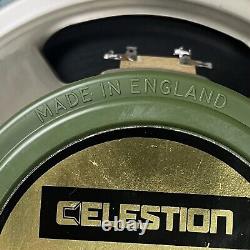 1991 Celestion Greenback G12M T1221 12 pouces fabriqué en Angleterre avec 6402