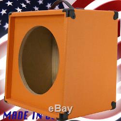 1x12 Extension Guitar Speaker Coffret Vide Orange Tolex G112sl-botlx