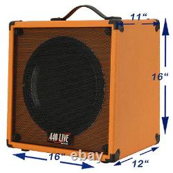 1x12 Guitar Speaker Extension Cabine Avec 8 Ohms Celestion Vintage 30 Orange Tolex