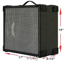 1x12 Guitar Speaker Extension Cabinet Vide Pour Roland Cube 80xl