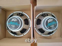 2 Cabinets d'Amplificateur de Guitare Peavey Sheffield Modèle 1290 Haut-parleur VTG 16ohms Testé