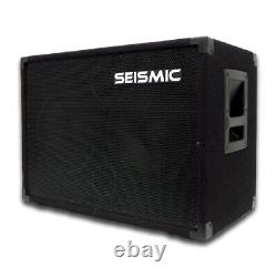 - 210 Bass Guitar Speaker Cabinet Pa Dj 400 Watts 2x10 Pro Audio