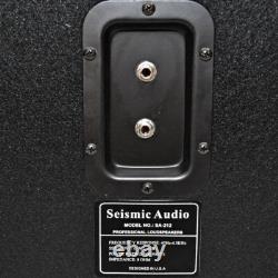 212 caisson de haut-parleurs de guitare vide 2x12 Pro Audio Cab