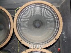 4 X Celestion Speaker G12h-30 Pulsonic-cône 003 Vintage