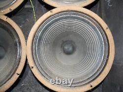 4 X Celestion Speaker G12h-30 Pulsonic-cône 003 Vintage
