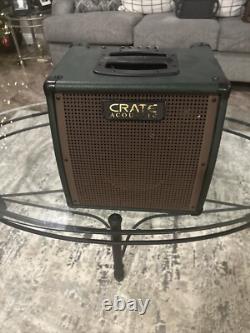 AMPLIFICATEUR ACOUSTIQUE EN BOIS ANCIEN CA15 15W Guitare TESTÉ FONCTIONNE