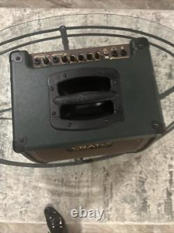 AMPLIFICATEUR ACOUSTIQUE EN BOIS ANCIEN CA15 15W Guitare TESTÉ FONCTIONNE