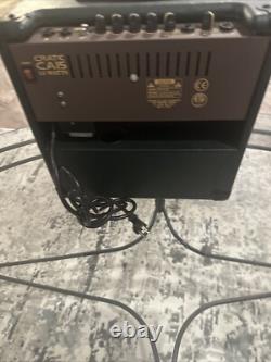 AMPLIFICATEUR ACOUSTIQUE EN BOIS ANCIEN CA15 15W Guitare TESTÉ FONCTIONNE
