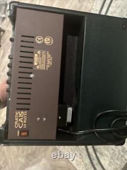 AMPLIFICATEUR ACOUSTIQUE EN BOIS ANCIEN CA15 15W Guitare TESTÉ FONCTIONNE