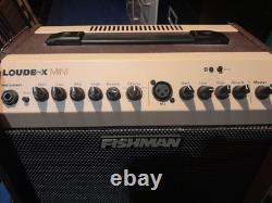 AMPLIFICATEUR DE GUITARE/MICRO FISHMAN LOUDBOX MINI PRO-LBX-500 S'ALLUME MAIS A BESOIN D'UNE RÉPARATION