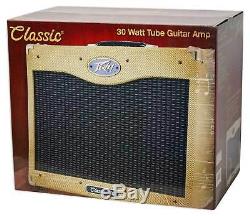 Ampli Guitare À Lampe Peavey Classic 30 112 30w Avec Amplificateur Combo À 12 Haut-parleurs En Tweed