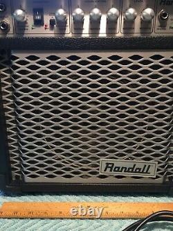 Ampli de guitare Randall MO. RG25RM, face en métal, haut-parleur Bad dog, Testé fonctionne très bien